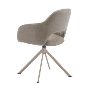 HelloChair HC32 Benito eetkamerstoel Guard Eucalyptus spinpoot beige