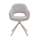 HelloChair HC32 Benito eetkamerstoel Lodge Linen spinpoot beige