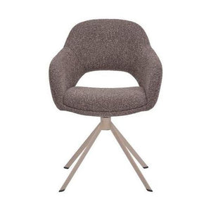 HelloChair HC32 Benito eetkamerstoel Lodge Sepia spinpoot beige