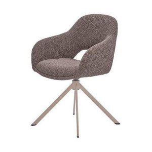 HelloChair HC32 Benito eetkamerstoel Lodge Sepia spinpoot beige