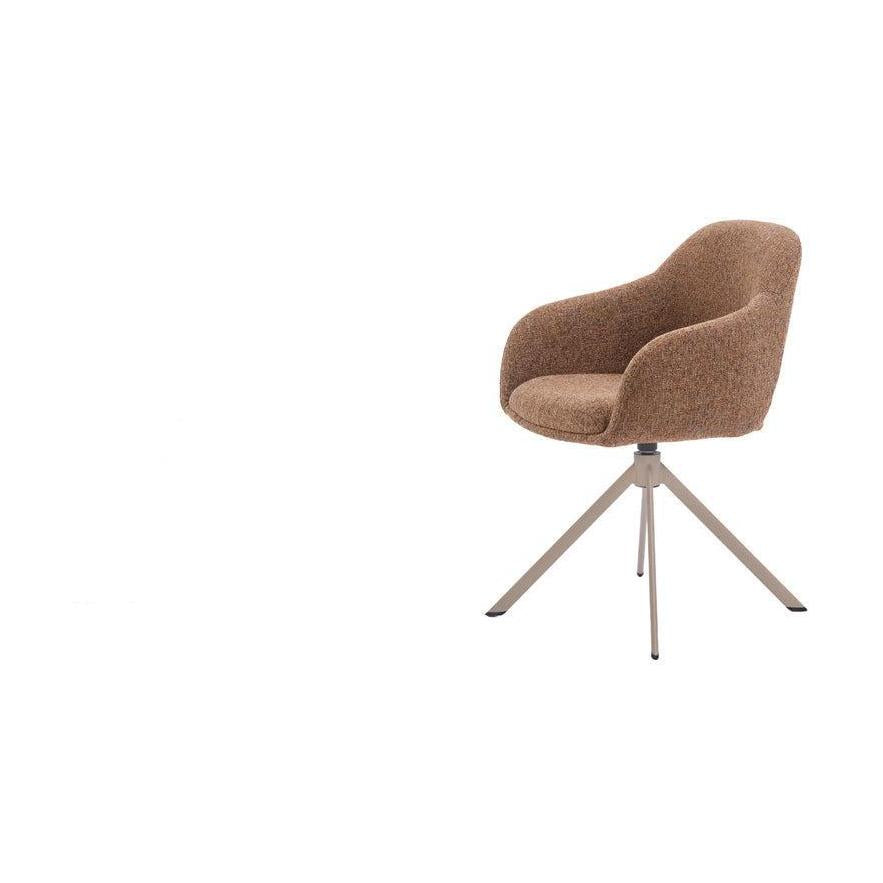 HelloChair HC32 Benito eetkamerstoel Oasis Caramel spinpoot beige