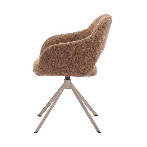 HelloChair HC32 Benito eetkamerstoel Oasis Caramel spinpoot beige