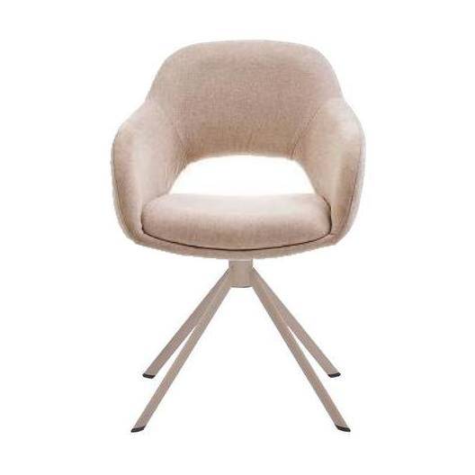HelloChair HC32 Benito eetkamerstoel San Remo Ecru spinpoot beige
