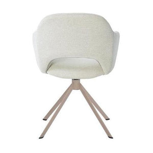 HelloChair HC32 Benito eetkamerstoel Sneak Linen spinpoot beige