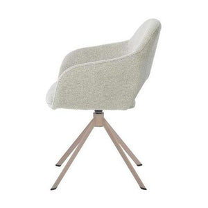 HelloChair HC32 Benito eetkamerstoel Sneak Natural spinpoot beige