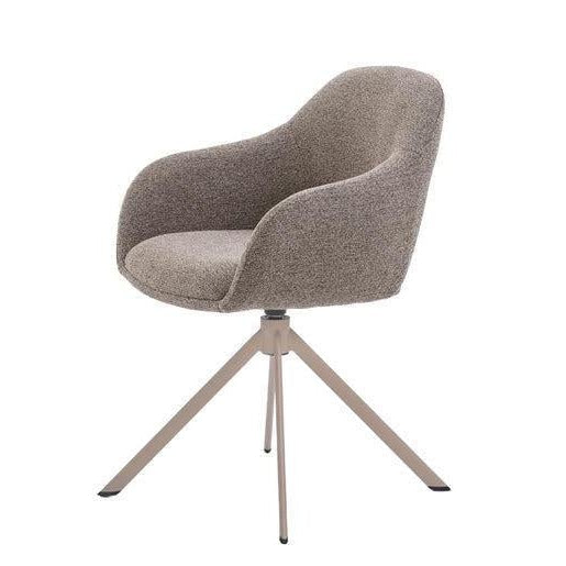 HelloChair HC32 Benito eetkamerstoel Sneak Wood spinpoot beige