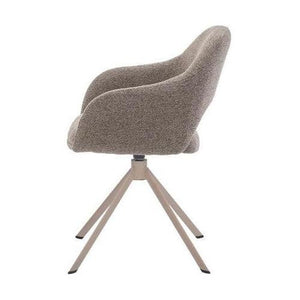 HelloChair HC32 Benito eetkamerstoel Sneak Wood spinpoot beige