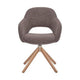 HelloChair HC32 Benito eetkamerstoel Lodge Sepia spinpoot hout