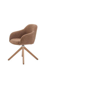 HelloChair HC32 Benito eetkamerstoel Oasis Caramel spinpoot hout