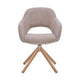 HelloChair HC32 Benito eetkamerstoel Ote Creme spinpoot hout