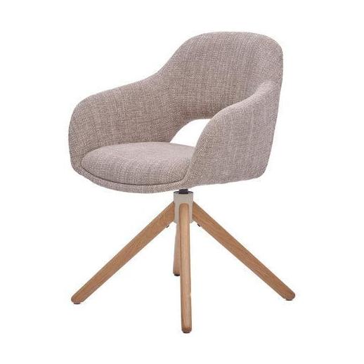 HelloChair HC32 Benito eetkamerstoel Ote Creme spinpoot hout