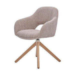 HelloChair HC32 Benito eetkamerstoel Ote Creme spinpoot hout