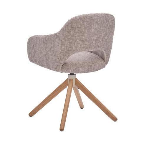 HelloChair HC32 Benito eetkamerstoel Ote Creme spinpoot hout