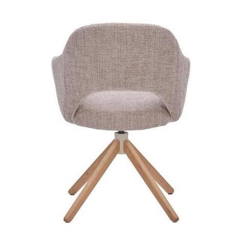 HelloChair HC32 Benito eetkamerstoel Ote Creme spinpoot hout