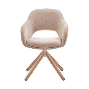 HelloChair HC32 Benito eetkamerstoel San Remo Ecru spinpoot hout
