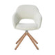 HelloChair HC32 Benito eetkamerstoel Sneak Linen spinpoot hout