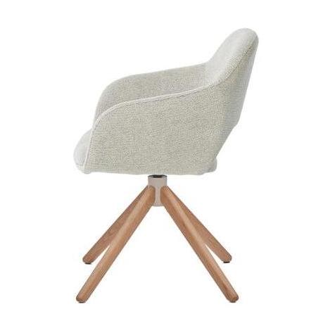 HelloChair HC32 Benito eetkamerstoel Sneak Natural spinpoot hout