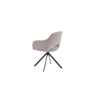 HelloChair HC32 Benito eetkamerstoel Alpine Natural spinpoot zwart