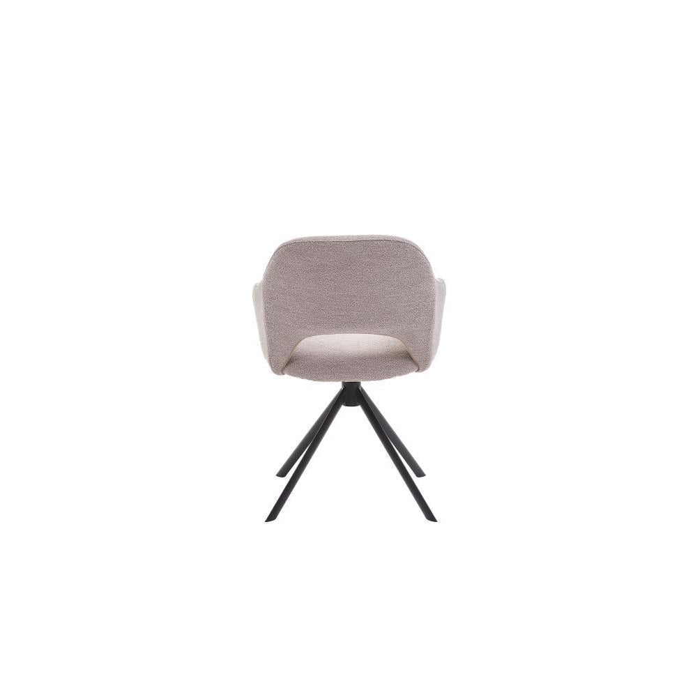 HelloChair HC32 Benito eetkamerstoel Alpine Natural spinpoot zwart