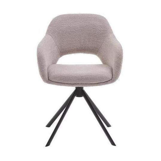 HelloChair HC32 Benito eetkamerstoel Alpine Natural spinpoot zwart
