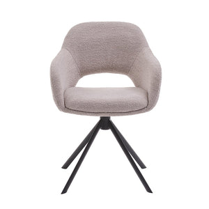 HelloChair HC32 Benito eetkamerstoel Alpine Natural spinpoot zwart
