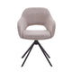 HelloChair HC32 Benito eetkamerstoel Alpine Natural spinpoot zwart