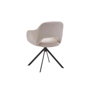 HelloChair HC32 Benito eetkamerstoel Guard Beige spinpoot zwart