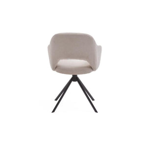 HelloChair HC32 Benito eetkamerstoel Guard Beige spinpoot zwart