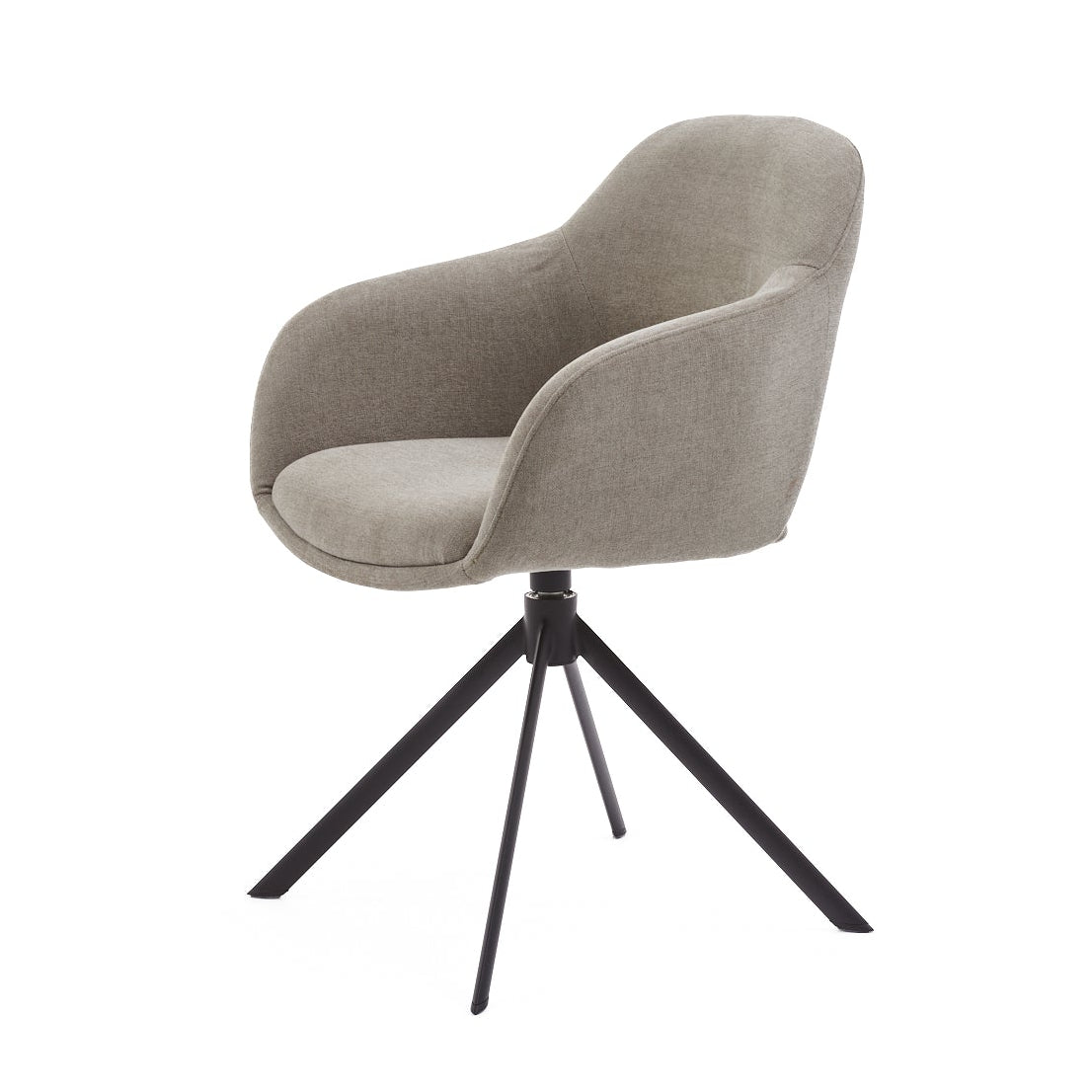 HelloChair HC32 Benito eetkamerstoel Guard Eucalyptus spinpoot zwart