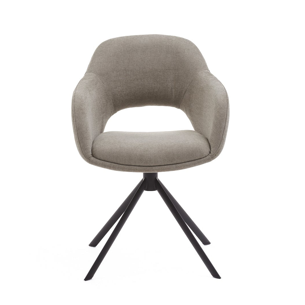 HelloChair HC32 Benito eetkamerstoel Guard Eucalyptus spinpoot zwart