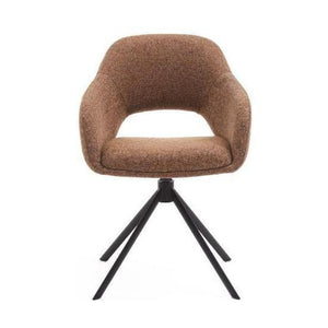 HelloChair HC32 Benito eetkamerstoel Oasis Caramel spinpoot zwart