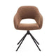 HelloChair HC32 Benito eetkamerstoel Oasis Caramel spinpoot zwart