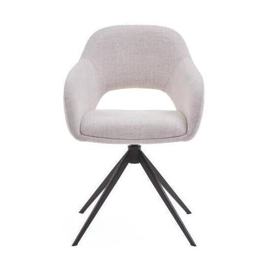 HelloChair HC32 Benito eetkamerstoel Oasis Naturel spinpoot zwart