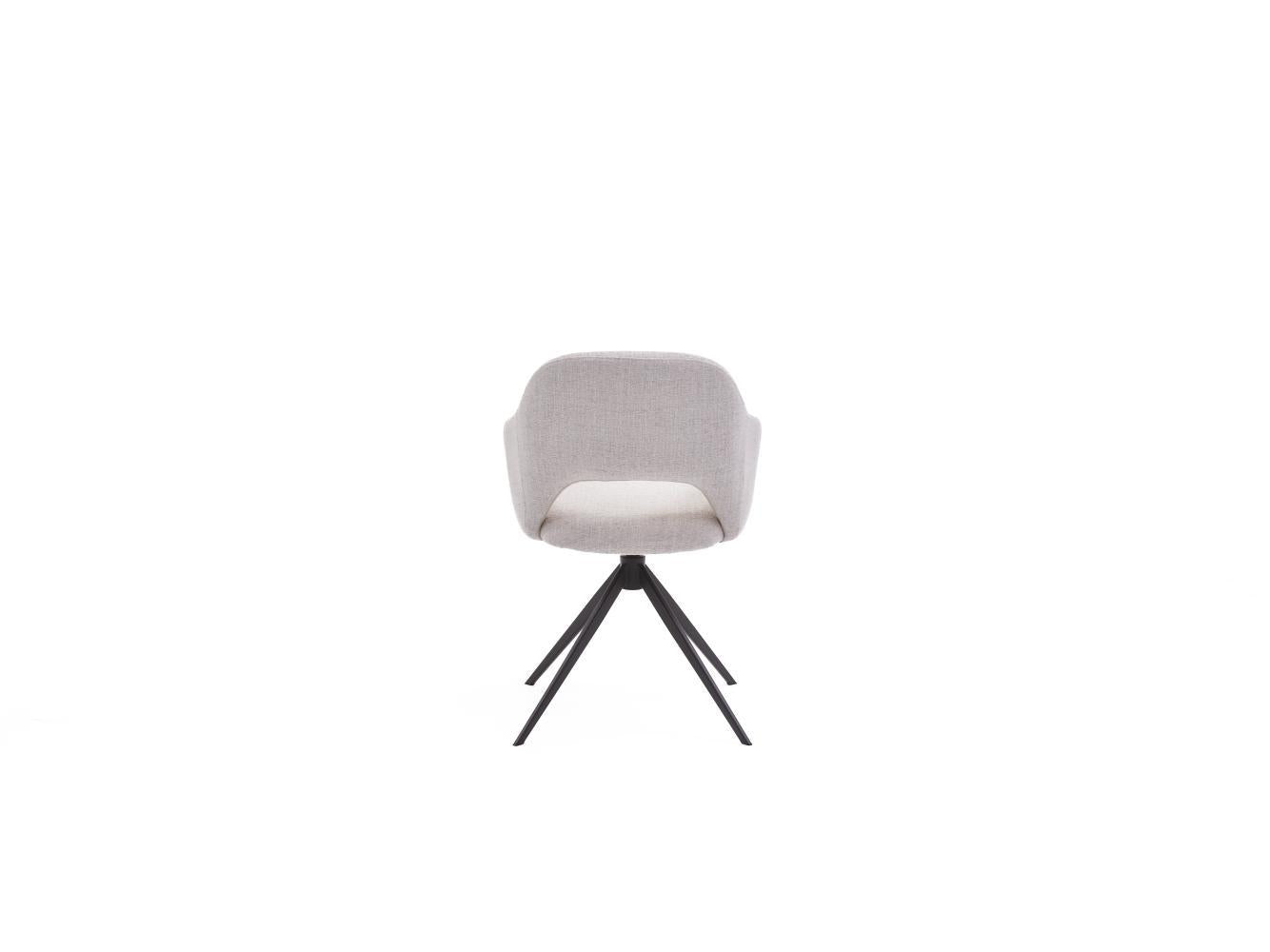 HelloChair HC32 Benito eetkamerstoel Oasis Naturel spinpoot zwart