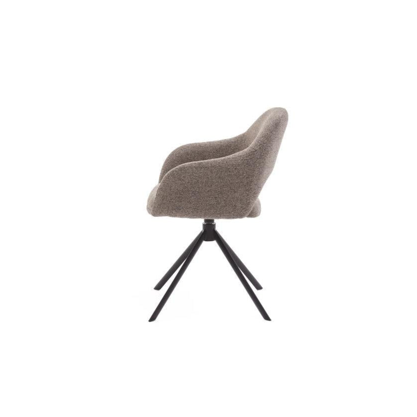 HelloChair HC32 Benito eetkamerstoel Sneak Wood spinpoot zwart
