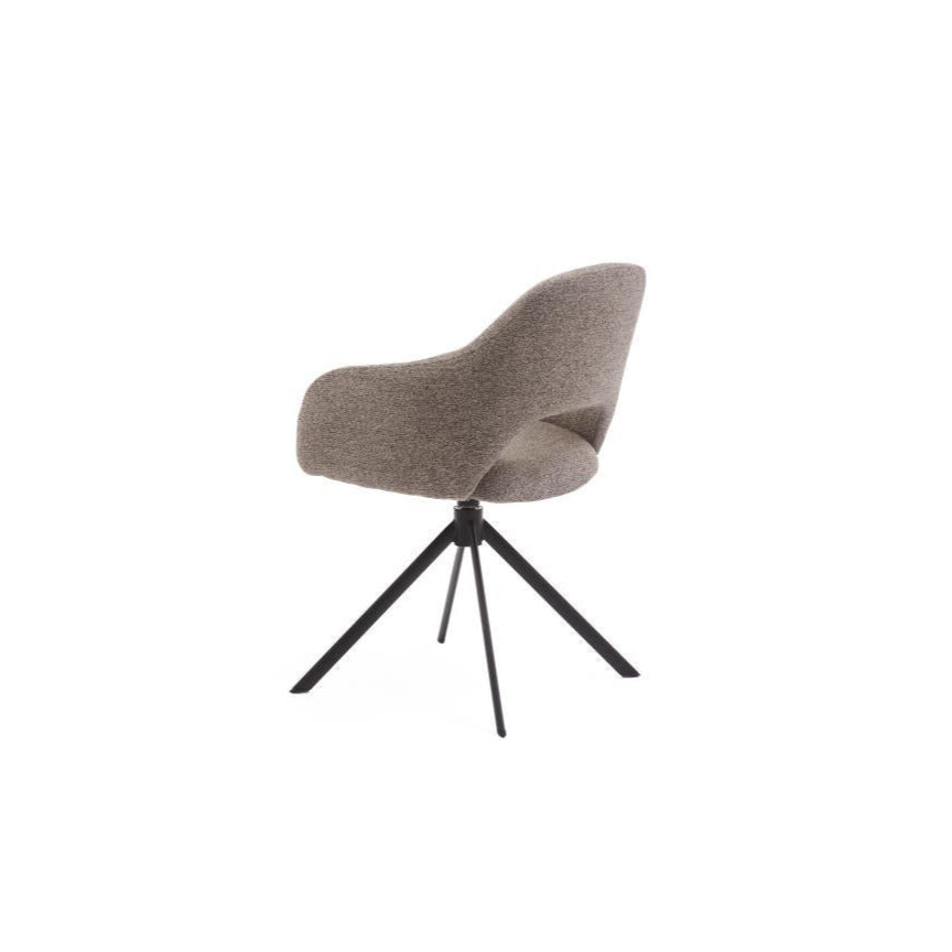 HelloChair HC32 Benito eetkamerstoel Sneak Wood spinpoot zwart