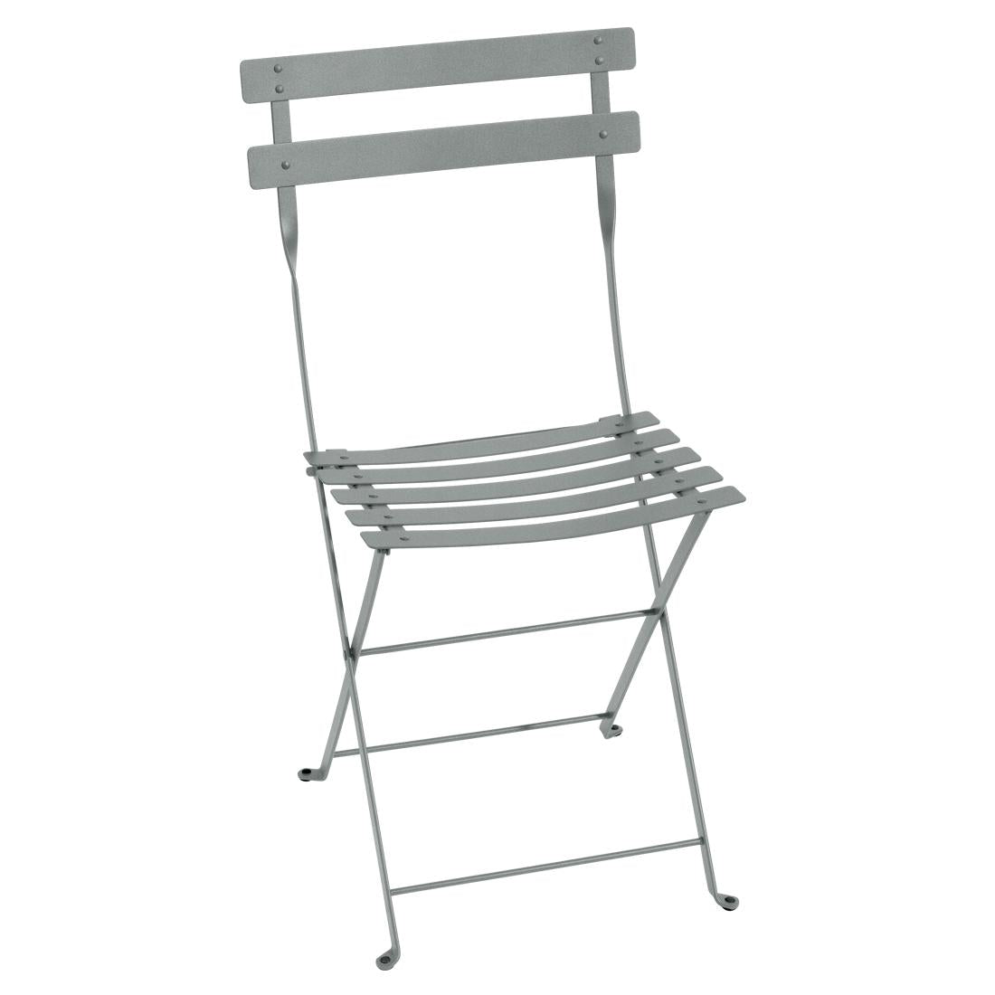Fermob Bistro tuinstoel staal Lapilli grey