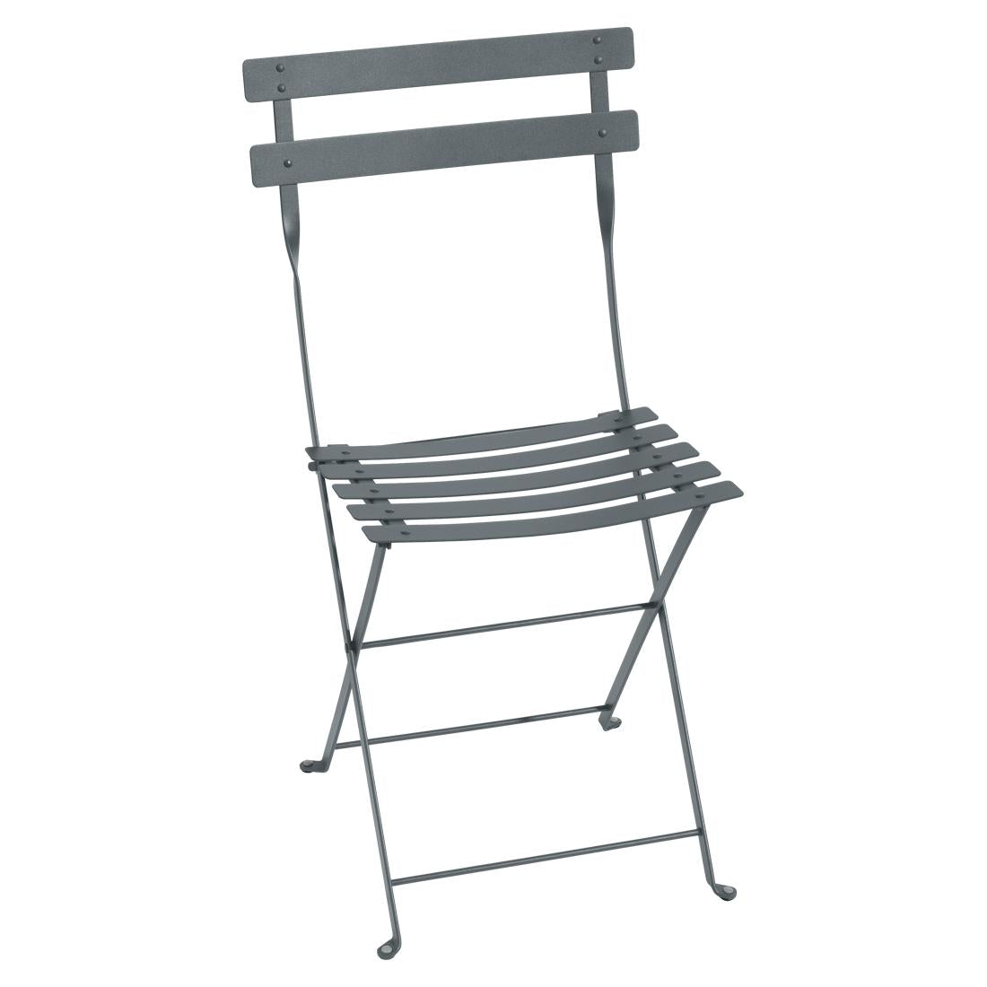 Fermob Bistro tuinstoel staal Storm grey