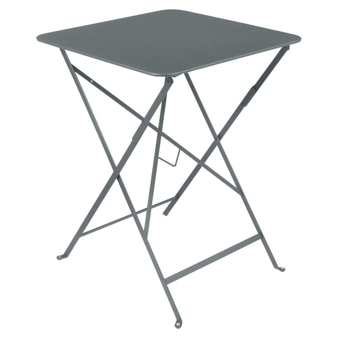 Fermob Bistro tuintafel 57 x 57 cm Storm grey