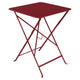 Fermob Bistro tuintafel 57 x 57 cm Chili