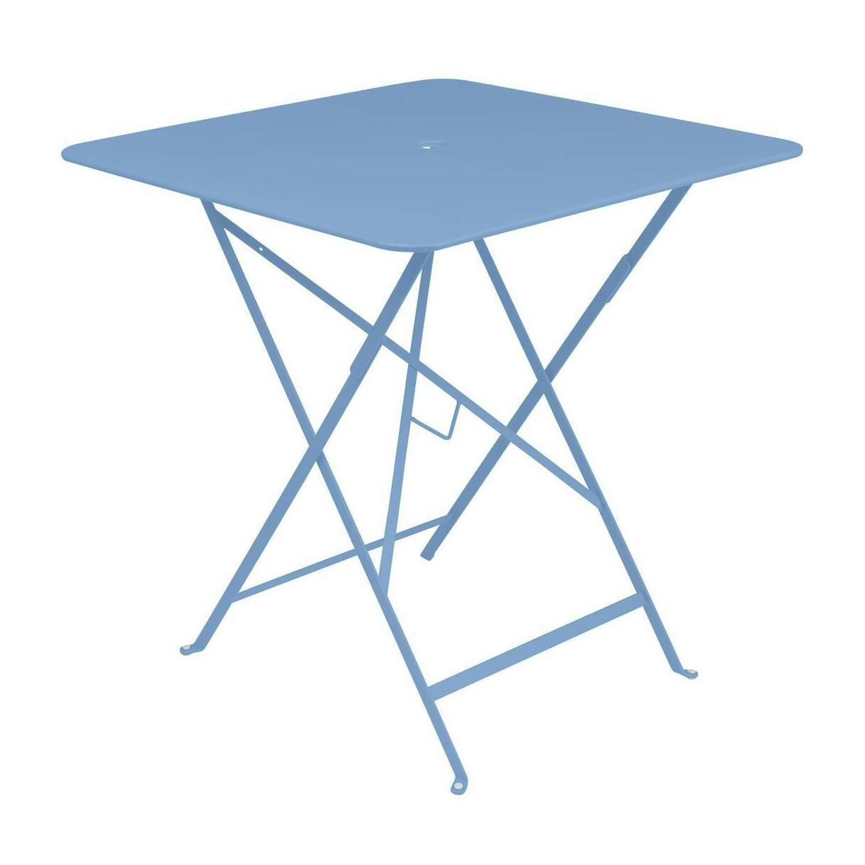 Fermob Bistro tuintafel 71 x 71 cm Maya blue