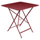 Fermob Bistro tuintafel 71 x 71 cm Chili