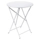 Fermob Bistro tuintafel Ø 60 cm Cotton White