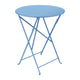 Fermob Bistro tuintafel Ø 60 cm Maya blue