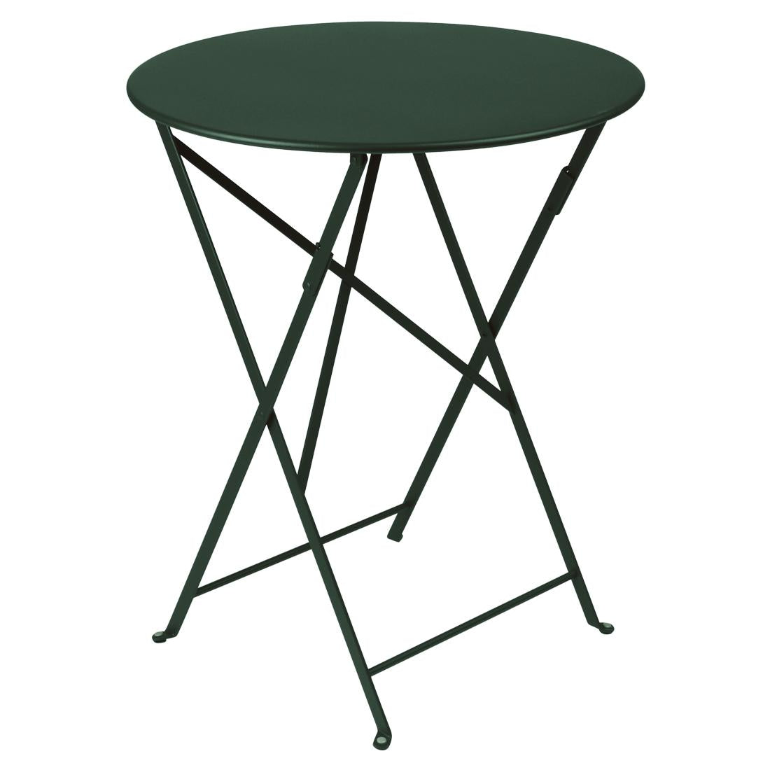 Fermob Bistro tuintafel Ø 60 cm Cedar green