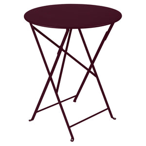 Fermob Bistro tuintafel Ø 60 cm Black cherry