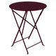 Fermob Bistro tuintafel Ø 60 cm Black cherry