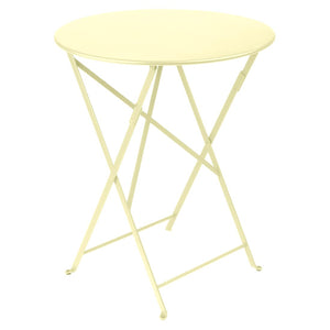 Fermob Bistro tuintafel Ø 60 cm Frosted lemon