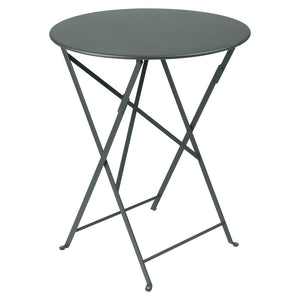 Fermob Bistro tuintafel Ø 60 cm Storm grey