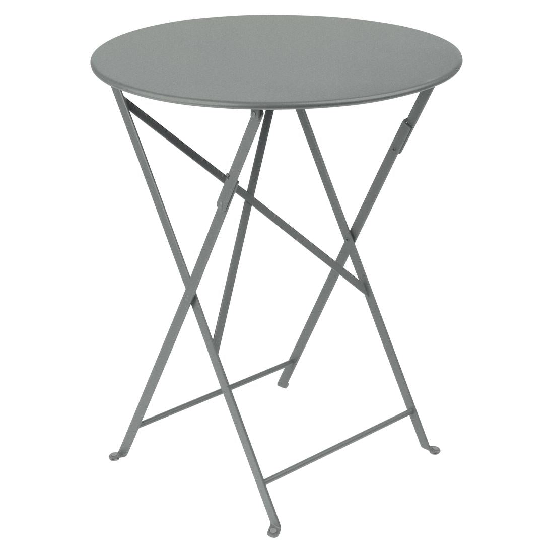 Fermob Bistro tuintafel Ø 60 cm Lapilli grey